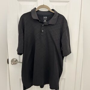 Pure Motion Adidas Black Golf Shirt, Sz XL
